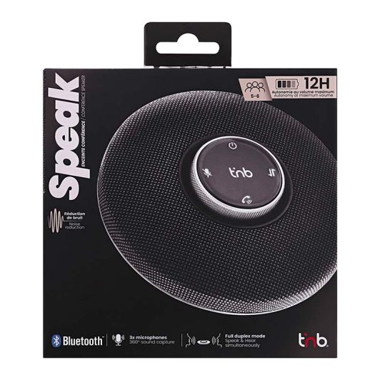 Boxă de conferințe profesională T'NB Bluetooth și cu fir USB-A/USB-C