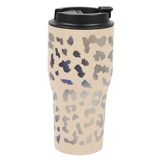 Mug isotherme à motif léopard 600 ml