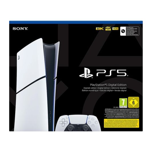 Consolă Sony PlayStation 5 Digital Edition (șasiu E / Slim)