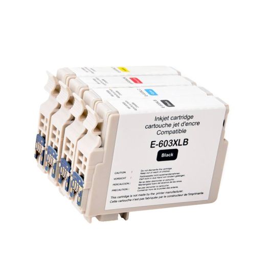 Cartuș de cerneală Epson E603 XL compatibil, negru și colorat (Starfish)