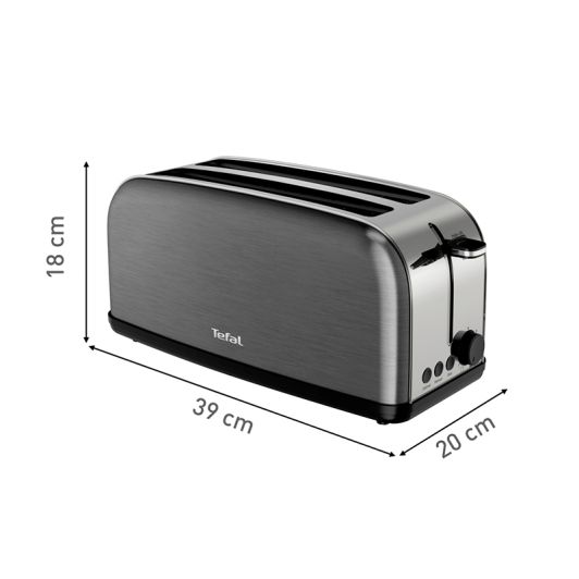 Prăjitor de pâine TEFAL TL520810 LONG negru