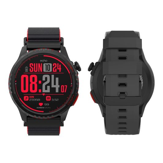 Echo Rainbow GPS Pro Smartwatch Zwart