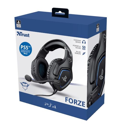 Micro TRUST Gaming FORZE PS4 Kopfhörer schwarz