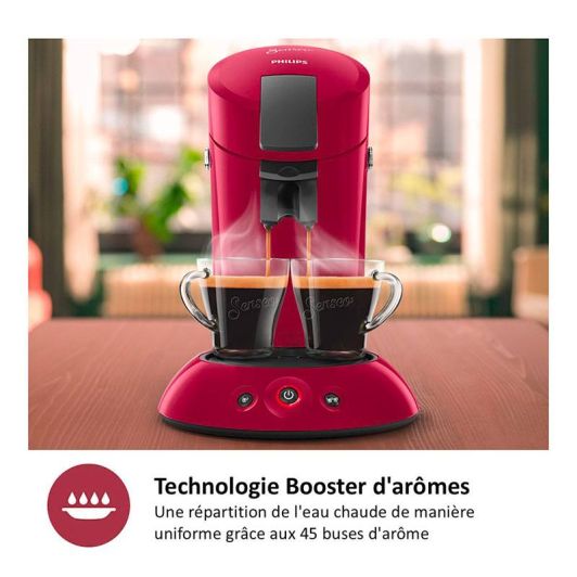Aparat de cafea Senseo HD6553/81 roșu