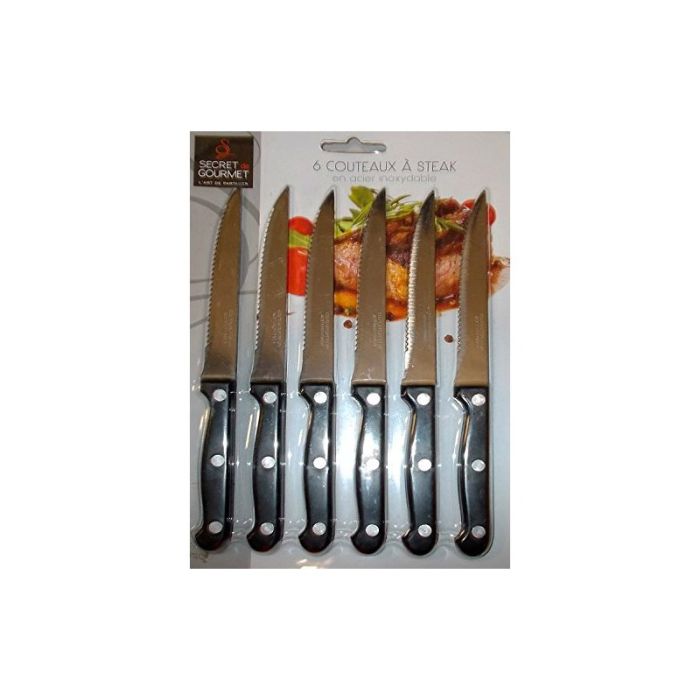 6 Steakmesser