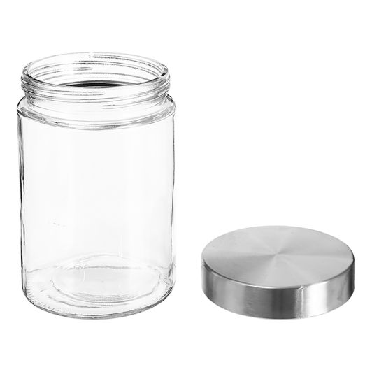 Pahar din sticlă și oțel inoxidabil 1,2 l