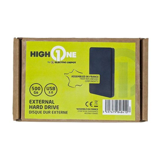Hard disk HIGH ONE 500GB USB C 3.0, recondiționat, gradul A