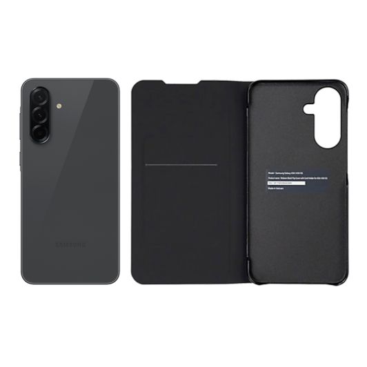 Smartphone SAMSUNG Galaxy A36 5G 128 GB Zwart   Flip Wallet-hoes