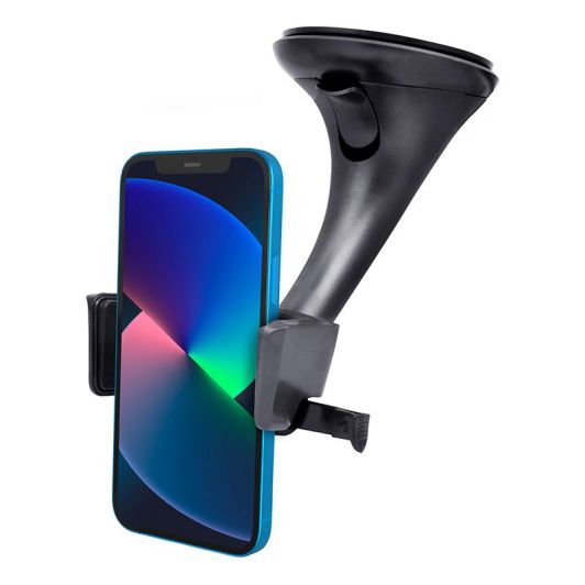 Suport universal H'MC pentru parbriz (auto) cu buton