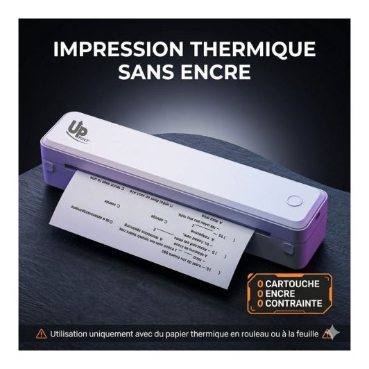 UPRINT U8 mobiler A4-Thermodrucker ohne Tinte