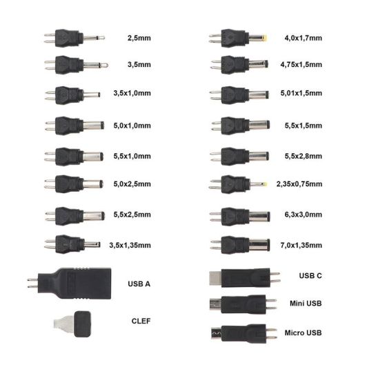 Adaptor universal EDENWOOD 3 la 12V - 27W