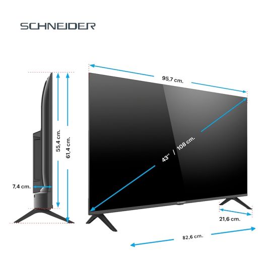 SCHNEIDER 43A1 - Telewizor 43