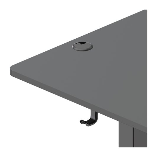 Birou de gaming motorizat EDENWOOD BB120 negru
