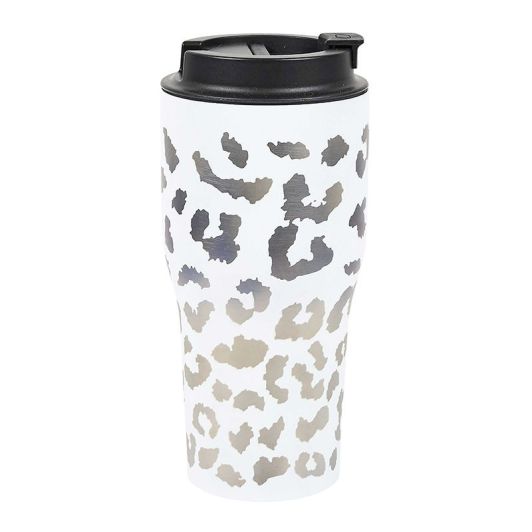 Mug isotherme à motif léopard 600 ml