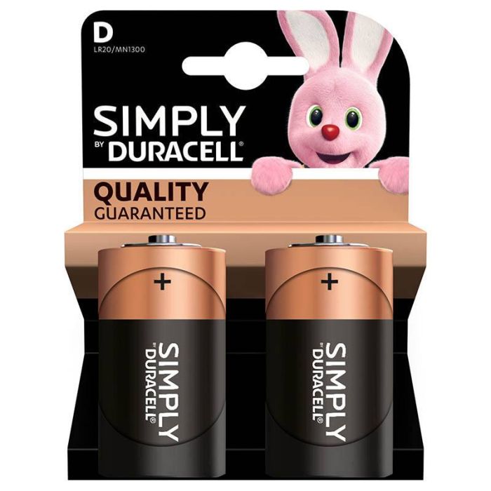 Μπαταρία DURACELL Simply D X2