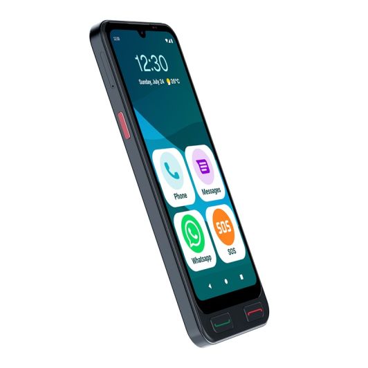 SPC Zeus 2 Pro Smartphone - 128GB - Μαύρο - Τηλέφωνο για Ηλικιωμένους