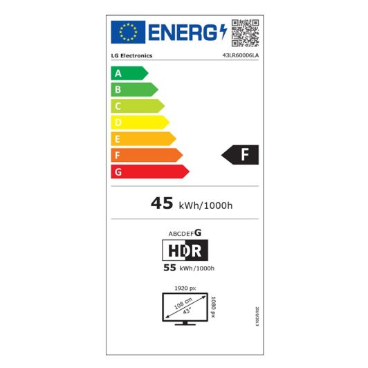 LG 43LR60006LA - Televize 43