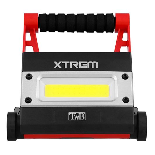 Lampă de lucru T'nB XTREMWORK - Reîncărcabilă și robustă