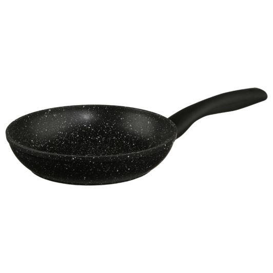 Patelnia 20cm z kutego żelaza, efekt kamienia
