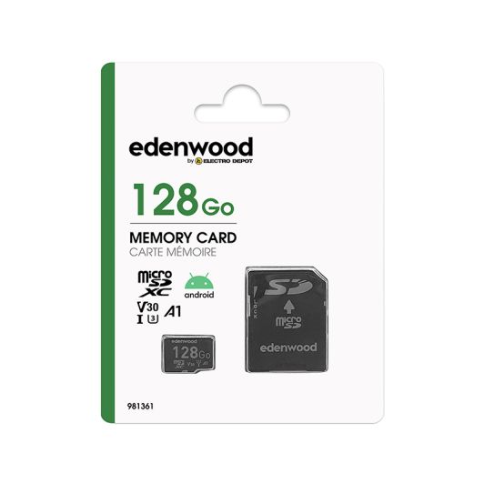 Adaptor card Micro SD EDENWOOD 128GB