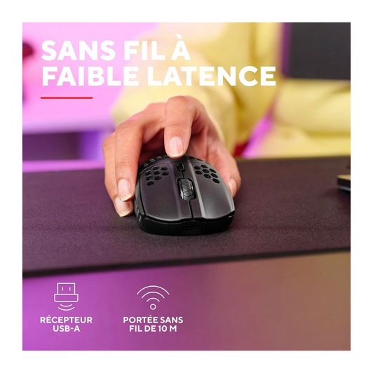 Mouse de gaming TRUST HELOX negru