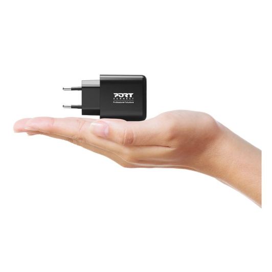 Încărcător de rețea Port Designs USB-C – Încărcare rapidă și universal