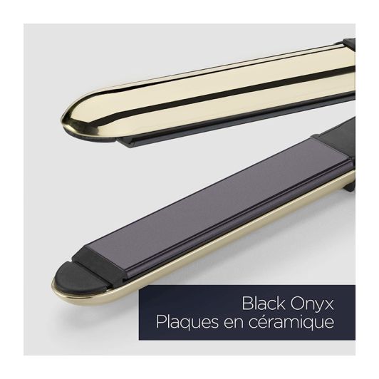 Placă de îndreptat și ondulat păr BaByliss ST484E – 2 în 1 – Onyx negru