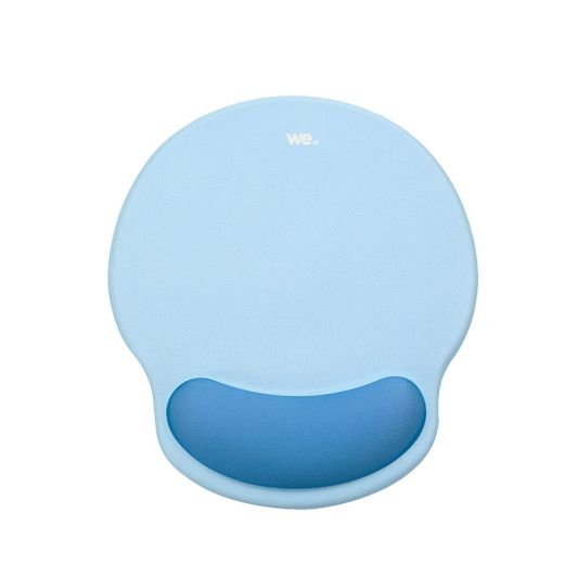 Alfombrilla de ratón WE POP azul con reposamuñecas