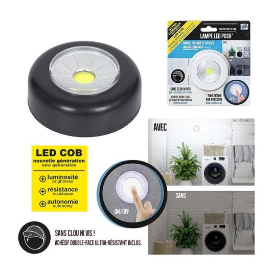 Spot JE CHERCHE UNE IDEE lampa LED push