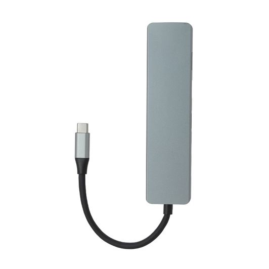 EDENWOOD USB-C-Hub 6-in-1 – HDMI, RJ45, USB 3.0 & PD-Ladefunktion