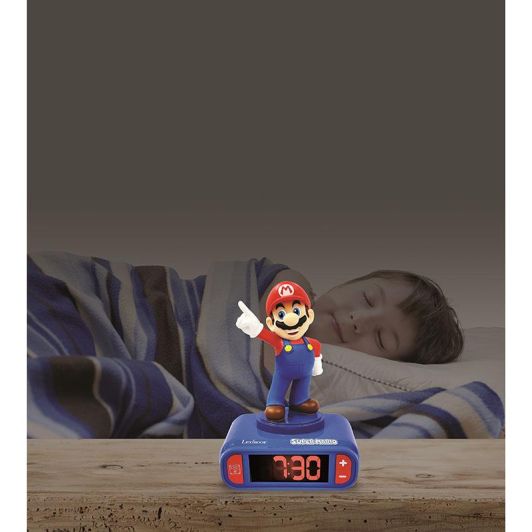 Ceas deșteptător LEXIBOOK SUPER MARIO