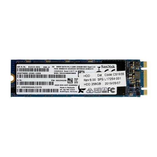 Odnowiony wewnętrzny dysk SSD SANDISK NV3 - M.2 256 GB 2280