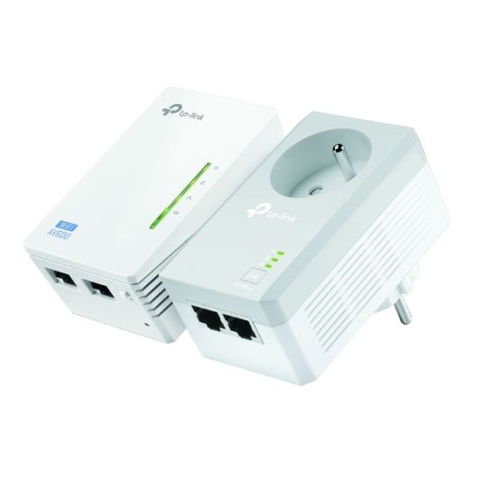 CPL Wifi DUO TP-Link AV600 Mbps cu switch WIFI N300 - KIT TL-WPA4225