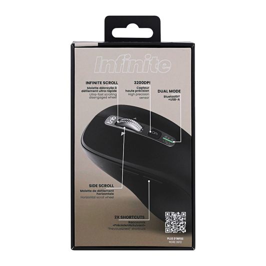 Mouse silențios TNB MWINFINITE - conexiune duală Bluetooth