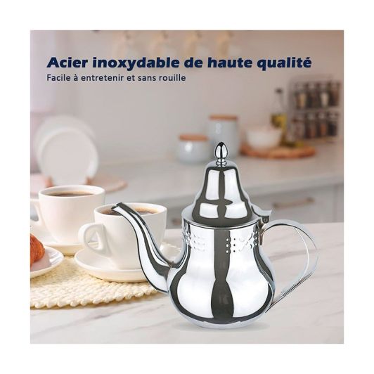 Fierbător din oțel inoxidabil 1,2 l - Potrivit pentru toate plitele