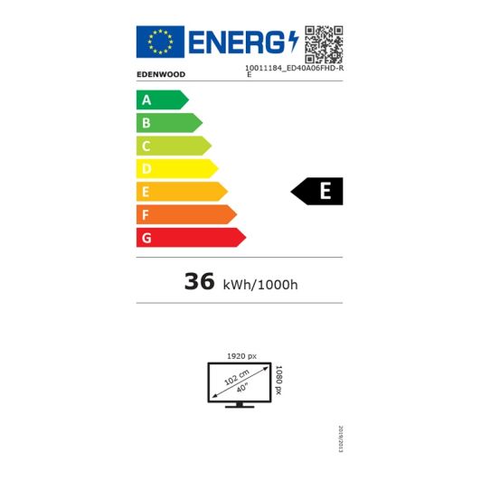 EDENWOOD ED40A06FHD-RE - Televizor inteligent 40