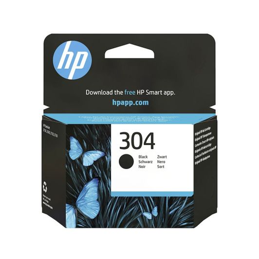 Cartuș de cerneală original HP nr. 304 negru (N9K06AE)