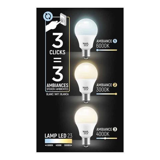 Lampă Gloeilamp KOOL.STAR LED 23