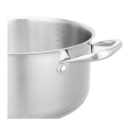 Olla de cocina ARTHUR MARTIN de acero inoxidable, 12 L, 28 cm.