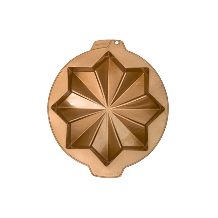 Molde de silicona para hornear con forma de estrella de origami