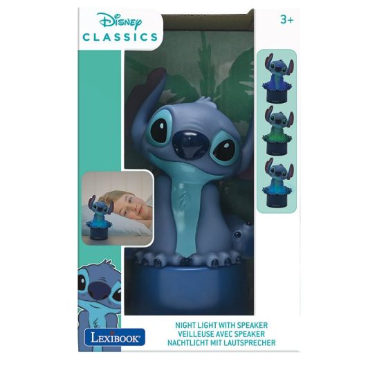 Lámpara de noche LEXIBOOK STITCH NS01D