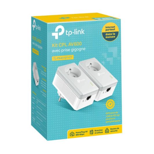 CPL DUO TP LINK 500 Mbits/s cu mufă TL-PA4015PKIT