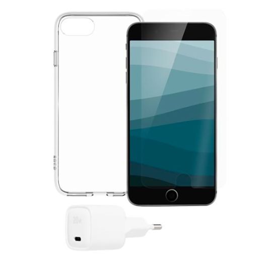 Carcasă de protecție pentru ecran cu încărcare USB C de 20 W pentru iPhone 8 și SE 2020