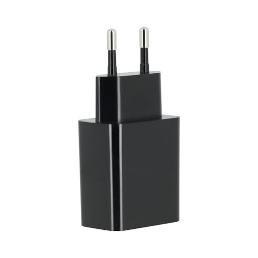 Ładowarka sieciowa 2,4 A, 1 m, kabel USB-C, czarny