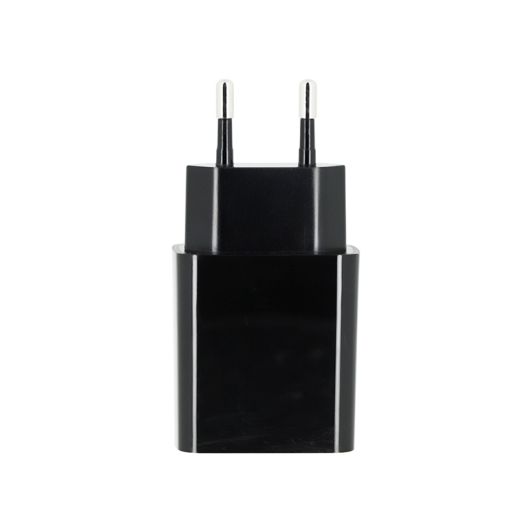 Ładowarka sieciowa 2,4 A, 1 m, kabel USB-C, czarny