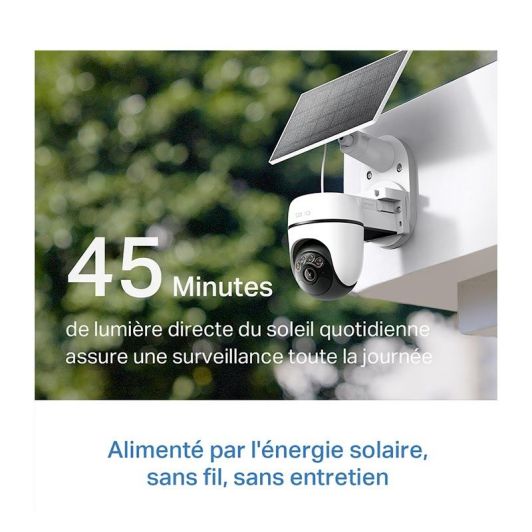 TAPO TC90 WiFi Beveiligingscamera   Zonnepaneel