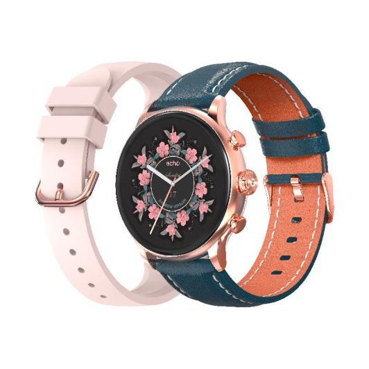 Ceas inteligent ECHO Rainbow Voyager Rose