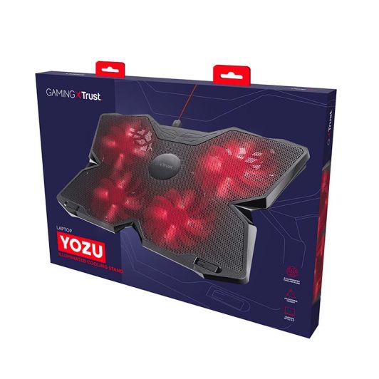Soporte de refrigeración para PC TRUST YOZU de 17,3