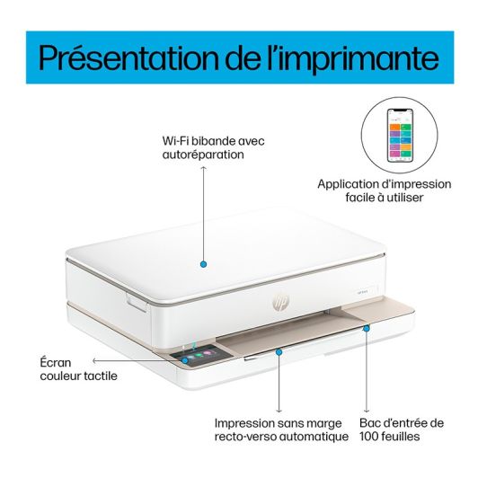 Imprimantă multifuncțională HP ENVY 6132e - Include 6 luni de garanție Instant Ink