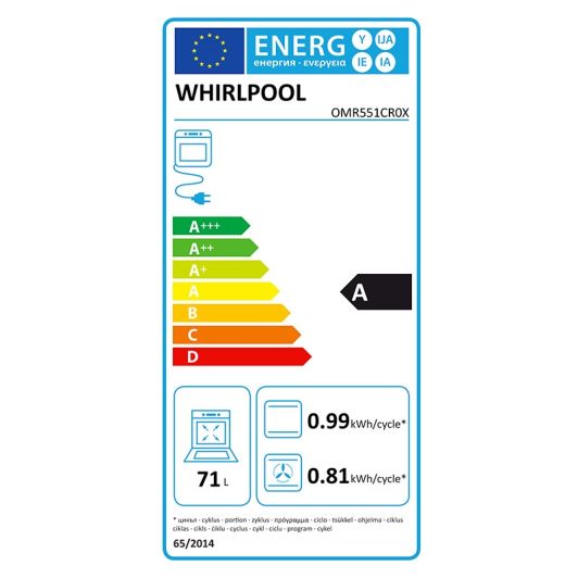 Cuptor catalitic WHIRLPOOL OMR551CR0X
